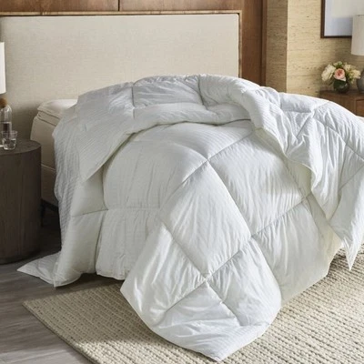 Pottery Barn x Westin Hotel Down Alternative Duvet Insert King White Stripe NEW