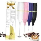 Milk Frother Handheld,Mini Drink Mixer and Coffee Blender Frother for White