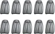 Fishing Hat Beekeeping Hat Mosquito Net Camping Anti-Mosquito Hat Outdoor Travel Dust Hat Insect-Proof Hat Light Green