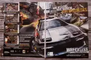 Wreckless: The Yakuza Missions Xbox Gamecube PS2 2002 Print Ad/Poster Promo Art