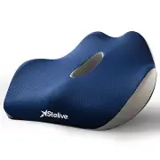 Stelive Memory Foam Seat Cushion Support Back Pain Chair Pillow Car Coccyx