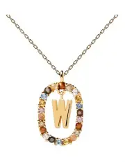 [PDPAOLA] Letter W Multi Necklace