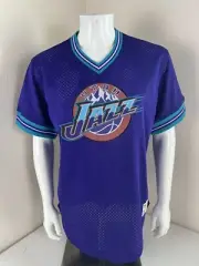 MITCHELL & NESS Men’s Utah Jazz V Neck Jersey Size Large ( NWOT )