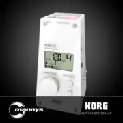 Korg KDM-3 Digital Metronome (White)