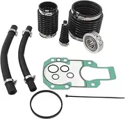 mercruiser bellows kit bearing bellows kit 26 0×18 0×16 outboard bearing bellows kit rubber stainless steel 30 803097t1 replacement for mercruiser sterndrive bearing