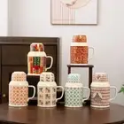 Chinese Style Teacup Set With Handle Water Bottle Retro Tea Pot