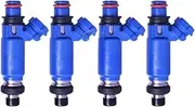 4 Pieces of Fuel Injectors for Racing Cars 1001-87080 High Flow 100187080 Nozzles Automotive Parts Injection Valves