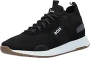 [BOSS] Men's Structured Knit Sock Running Sneaker