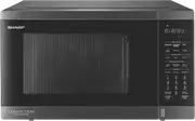 Sharp 32L 1100W Airfry Convection Microwave Black Stainless Steel