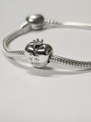 AUTHENTIC PANDORA MUM OF THE YEAR HEART CHARM #798823C00