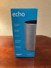Amazon Echo (2nd Generation) Smart Assistant Speaker Gray Fabric - New
