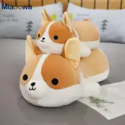 40-80cm Corgi Dog Plush Toys Stuffed Animal Dog Pillow Soft Doll Gift for Kids