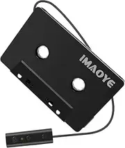 AsrMyjcx Bluetooth Cassette Adapter Tape Player Hands Free Calling, Audio Convert, Easy to Use, Music Audio Receiver Car Tape Adapter