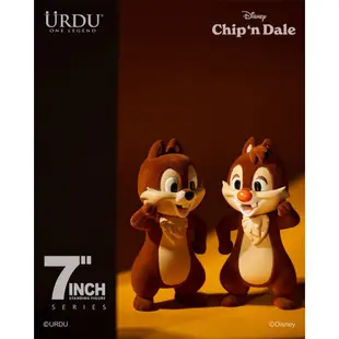 《野獸國》【預購】URDU迪士尼 7 INCH 站姿公仔-奇奇蒂蒂