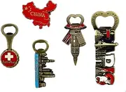 Cute Magnets for Refrigerator 5 Pack Refrigerator Magnets Metal Bottle Openers Bar Freezer Decorations Famous Products