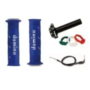 Yamaha R6 2008 -2019 Domino XM2 Quick Action Throttle With Blue / White Grips