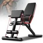 Fitness Bench Adking Weight Bench Press Squat Rack Adjustable Home Gym Equip