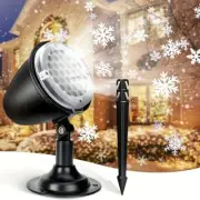 Christmas Laser Projector Light,LED Snow Light, Blizzard Projection,Waterproof