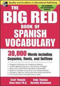 在飛比找誠品線上優惠-BIG RED BOOK OF SPANISH VOCABU