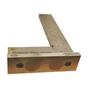 FASTCAP Magnetic Micro Square Imperial Metric Scale for Saw Alignment