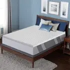 1-Inch Convoluted High Density Foam Mattress Topper, CertiPUR-US Certified fo...