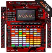 Akai Force Skin | Camo Red | Protective Decal | StyleFlip Skins