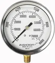 OTC (9659) Pressure Gauge with 2-Scales Liquid Filled