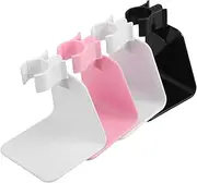 BESTYASH Nail Lamp Stand Handheld Gel Nail Art Lamp Rack Portable Holder 4pcs Mini Light Stand Non-slip Design Black White Pink