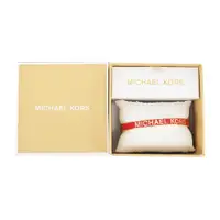 在飛比找誠品線上優惠-MICHAEL KORS BRASS 寬版LOGO扣式手環禮