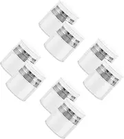 FRCOLOR Sets Travel Size Airless Pump Cream Jar Airtight Container for Moisturizers Creams Pcs