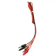 1PCS Silicone Power Cord with For Alligator Clips for Multimeters and Testers