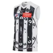 Collingwood Magpies NIKE AFL Mens Indigenous Guernsey | Black/ White by Sporting