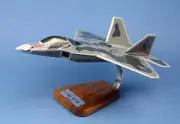 USAF Lockheed Martin F-22A Raptor Spirit Of America Desk Model 1/48 AV Airplane