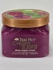 Tree Hut Cherry Rave Shea Sugar Scrub | Exfoliating Body Scrub Removes Dead, Dry