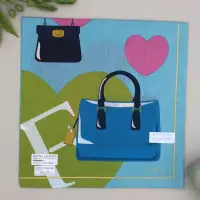 在飛比找蝦皮購物優惠-日本製 FURLA 方巾 50X50CM手帕