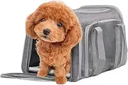 Dog Travel Kennel | Dog Crate for Travel | Cat Carriers for Medium Cats Small Cats, Soft Dog Carriers for Small Dogs Medium Dogs, Pet Carrier for Cats Dogs Amith