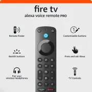 New Amazon - Alexa Voice Remote Pro, Backlit, Finder, TV controls for Fire TV