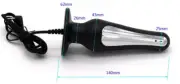 e stim electro plug C anal anus but butt electric pulse controller optional au