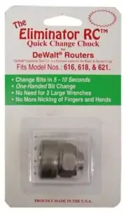 SHA0101 The Eliminator RC Quick Change Chuck DeWalt Routers 616, 618, 621