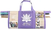 Lotus Trolley Bags -w/ LRG COOLER Bag & Egg/Wine holder! Reusable Grocery Cart Bags sized for AUSTRALIA. Eco-friendly 4-Bag Grocery Tote.100% Qlty GUARANTEE