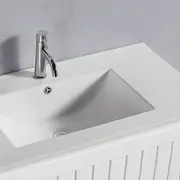 Hampton 1500mm PVC Wall Hung Bathroom Vanity Polymarble Basin