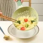 Silicone Pasta Colander Sieve Food Strainer Kitchen Filter Gadgets