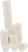 LIGIGWASH 100Pcs Paper Cups Small Cups for Tasting for Juice Water and Iced Sampling for Parties Events Go Use
