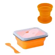 Camp Mess Kit Include Collapsible Bowls for Camping,Collapsible Cup with Lid,...
