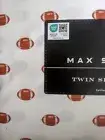 Max Studio Home FOOTBALL Print TWIN Size Sheet Set OEKO TEX Flat/Fitted/Pillowca