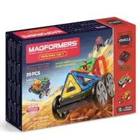 在飛比找蝦皮購物優惠-【MAGFORMERS】磁性建構片-搖控賽車39pcs(過大