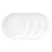 Godinger Marbella Melamine Stackable Appetizer Plate, Set of 4