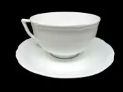 RAYNAUD CHAMBORD WHITE CUP & SAUCER -2 3/8" 0509E
