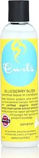 Curls Blueberry Bliss Reparative Leave In Conditioner - Repair Damage and Prevent Breakage - Encourage Hair Growth - For All Types 8 oz