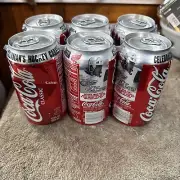 2003 Coca Cola 6 cans set, USA; Steve Yzerman's Hockey Career